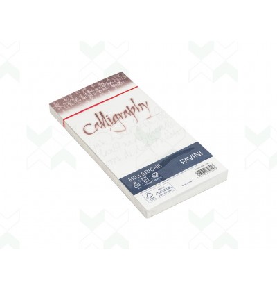 busta-millerighe-calligraphy-100gr-c4-11x22-25pz-bianco-01