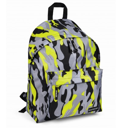 zaino-americano-north-point-camouflage-giallo