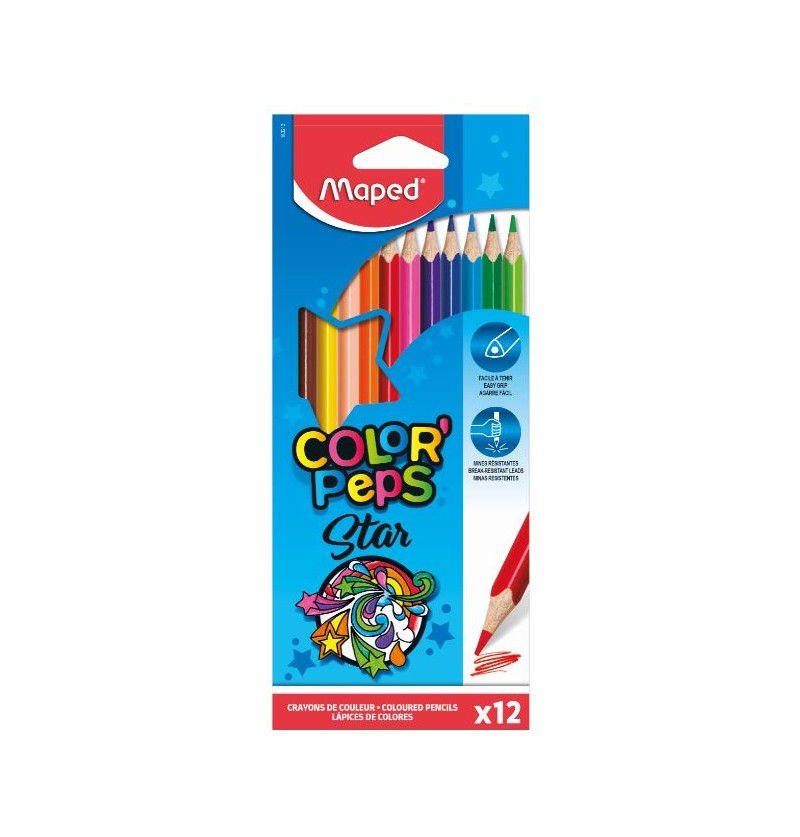 pastelli-maped-strong-12-pz