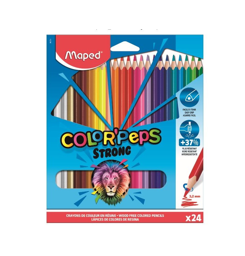 pastelli-maped-strong-24-pz