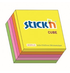 cubo-adesivo-neon-51x51-assortito