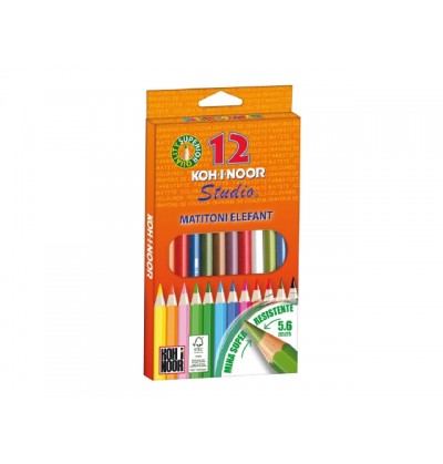 pastelli-koh-i-noor-legno-elefant-12pz