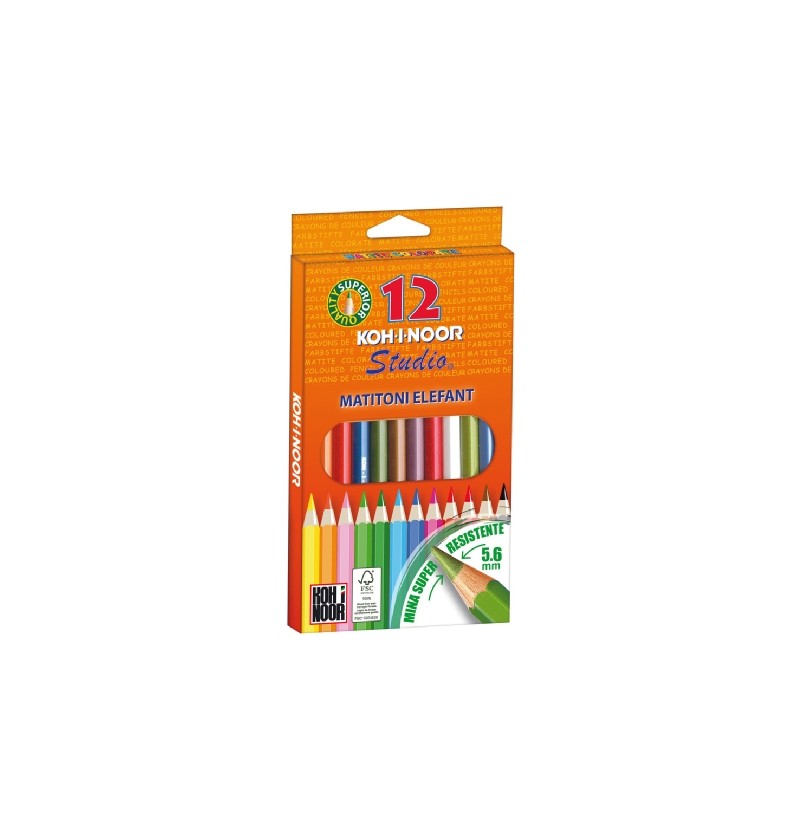 pastelli-koh-i-noor-legno-elefant-12pz