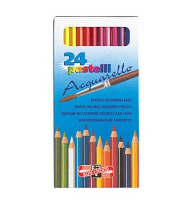pastelli-koh-i-noor-legno-acquarellabili-24-pz
