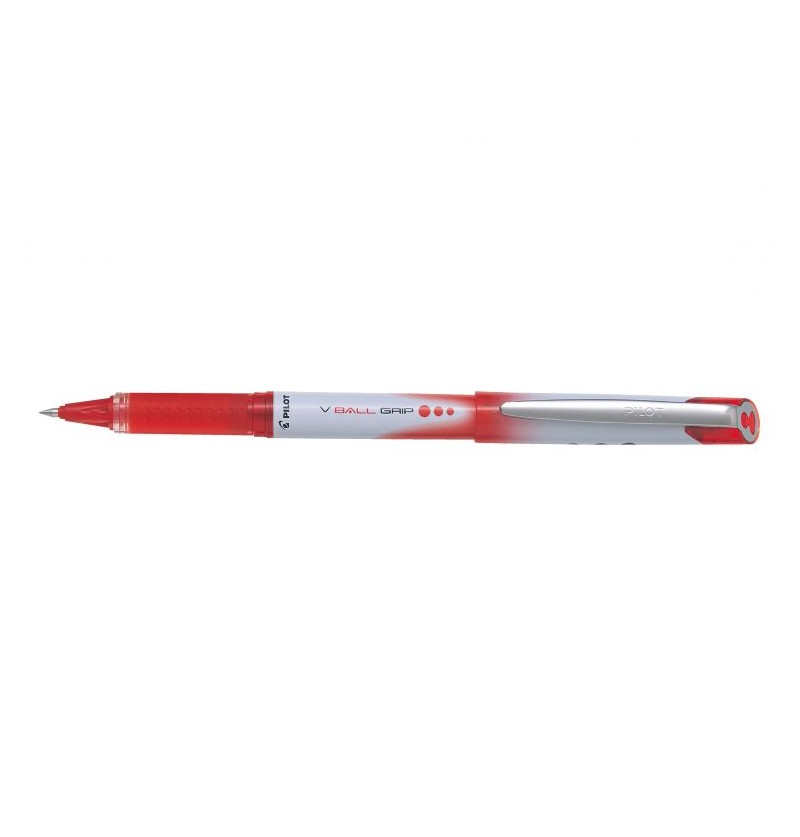 penna-pilot-v-ball-grip-0,7-rosso