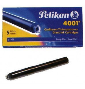 cartucce-stilo-pelik4001-gtp/5pz-nero