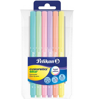 pennarelli-pelikan-colorella-star-pastel-6-pz