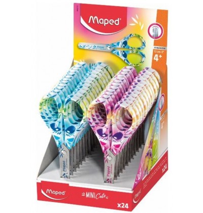 forbici-lebez-bicolore--punta-tonda-cm-13