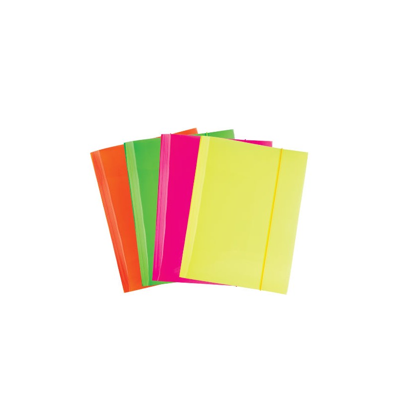 cartella-c/el.-tondo--ppl-24,5-x-34-x-0,8--fluo-ass.to