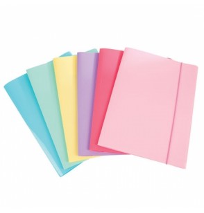 cartella-c/el.-tondo--ppl-24,5-x-34-x-0,8,-pastello-ass.to
