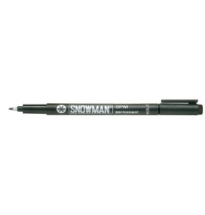 marker-ohp-snowaman-punta-m-nero