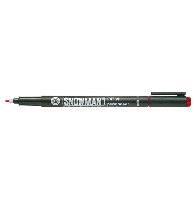 marker-ohp-snowaman-punta-m-rosso