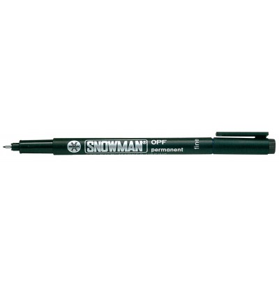 marker-ohp-snowaman-punta-f-nero
