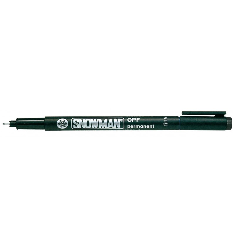 marker-ohp-snowaman-punta-f-nero