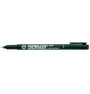 marker-ohp-snowaman-punta-f-nero