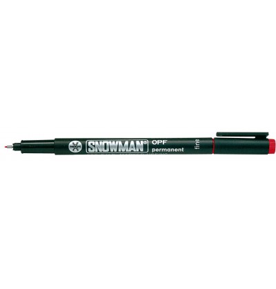 marker-ohp-snowaman-punta-f-rosso