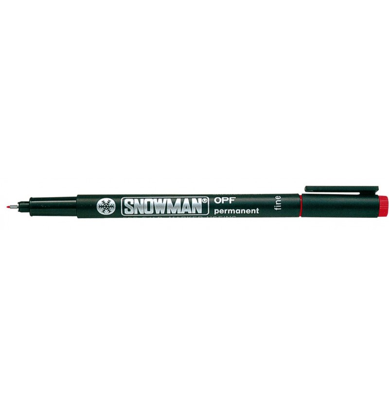 marker-ohp-snowaman-punta-f-rosso