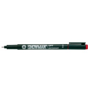 marker-ohp-snowaman-punta-f-rosso