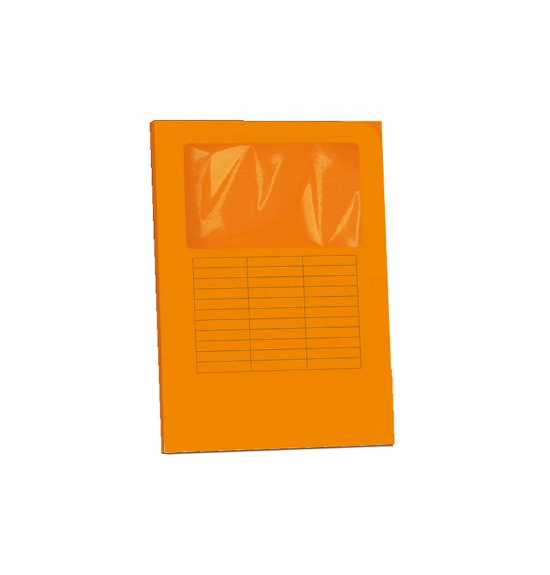 cartella-c/finestra-trasp.-22x31-gr140-arancione