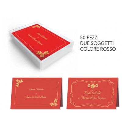 biglietti-natale-cartoncino-mini-doppi--rosso-50-pz
