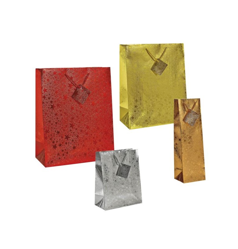 shoppers-pepita-stars-18x10x22,5-assortite