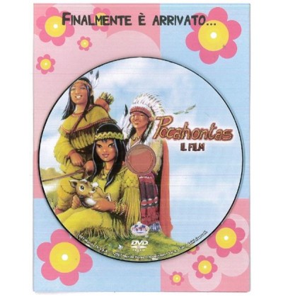biglietti-auguri-c/dvd-pocahontas-c/glitter-iridescente