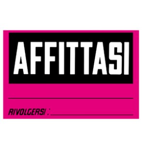 cartello-25-x35-affittasi