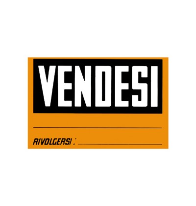 cartello-25-x35-vendesi