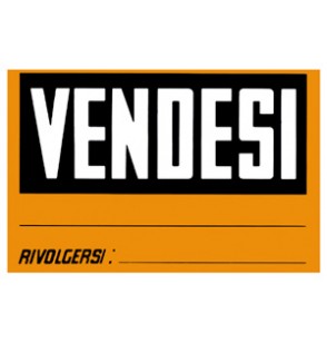 cartello-25-x35-vendesi