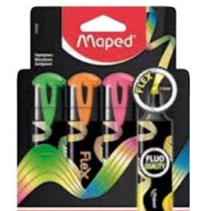 evidenziatore-maped-flex-4-pz-assortiti