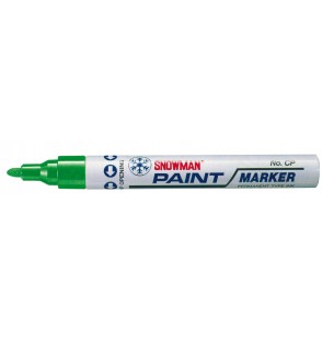 marker-snowman-paint-verde-scuro