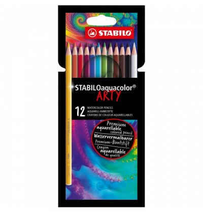 pastelli-stabilo-acquacolor-arty-12-pz