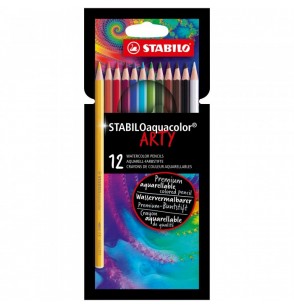 pastelli-stabilo-acquacolor-arty-12-pz