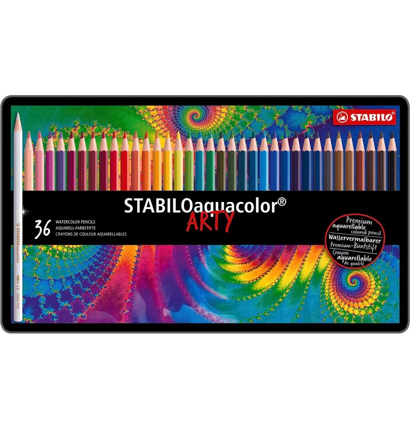 pastelli-stabilo-acquacolor-arty-36-pz