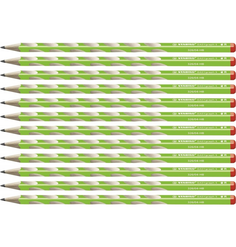 MATITA STABILO EASYGRAPH S DX HB Verde