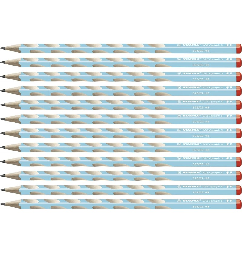 MATITA STABILO EASYGRAPH S DX HB Blu