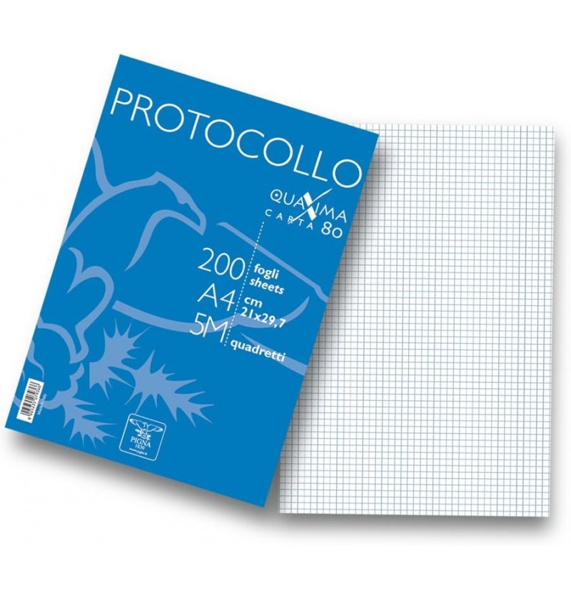 protocollo-pigna--a4--80gr-200fg-5m