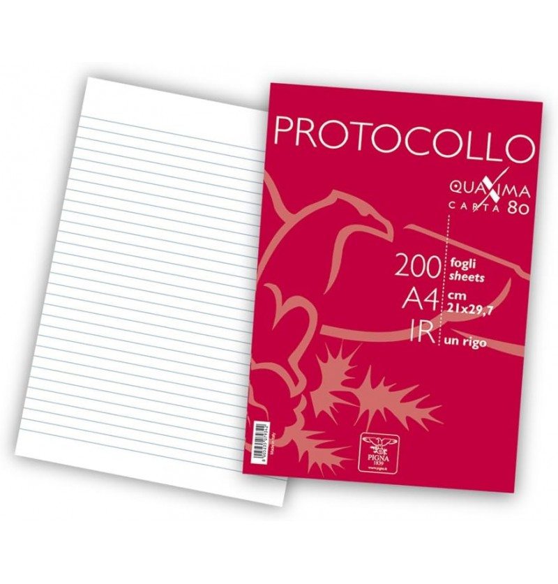 protocollo-pigna--a4--80gr-200fg-1r