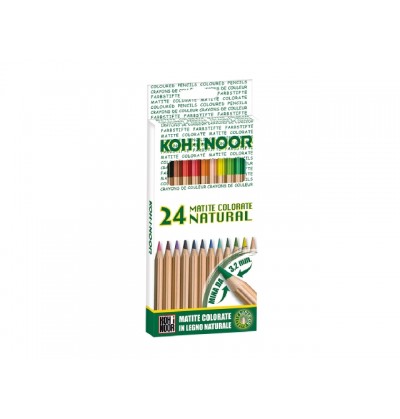 pastelli-koh-i-noor-legno-natural-12pz
