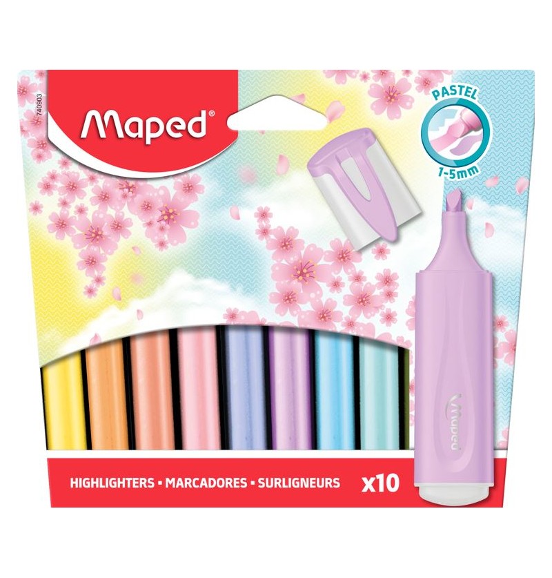 evidenziatore-maped-pastel-new-10-pz