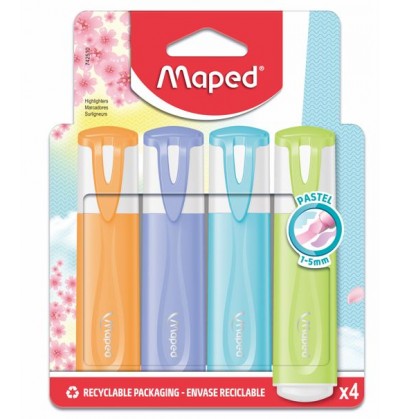 evidenziatore-maped-pastel-new-4-pz