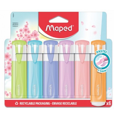 evidenziatore-maped-pastel-new-6-pz