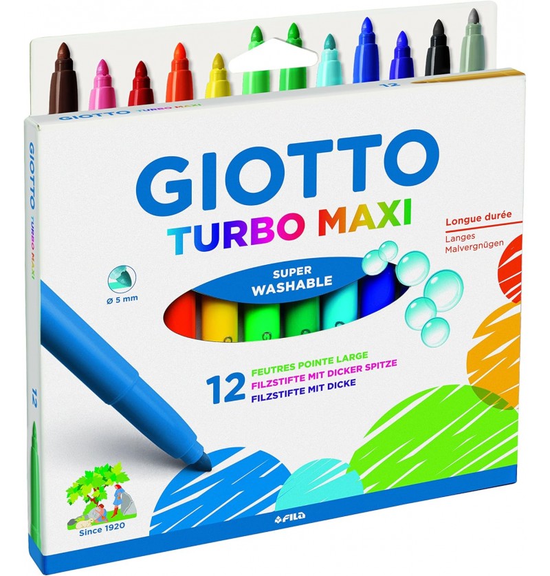 PENNARELLI GIOTTO TURBO MAXI 12PZ