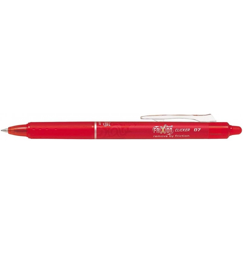 PENNA PILOT FRIXION CLICKER A SCATTO 0,7 Rosso