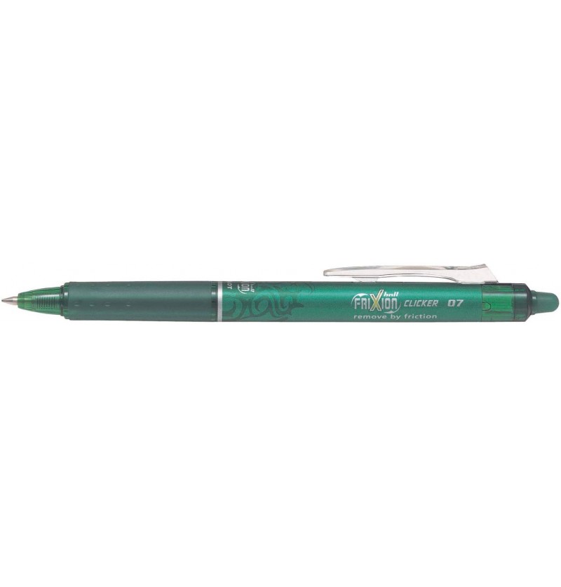 PENNA PILOT FRIXION CLICKER A SCATTO 0,7 Verde
