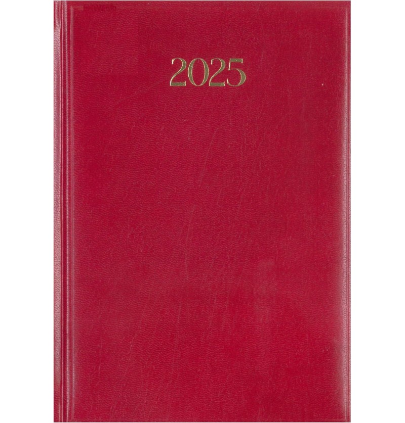 AGENDA GIOR MADRID 14,5X20,5 Rosso