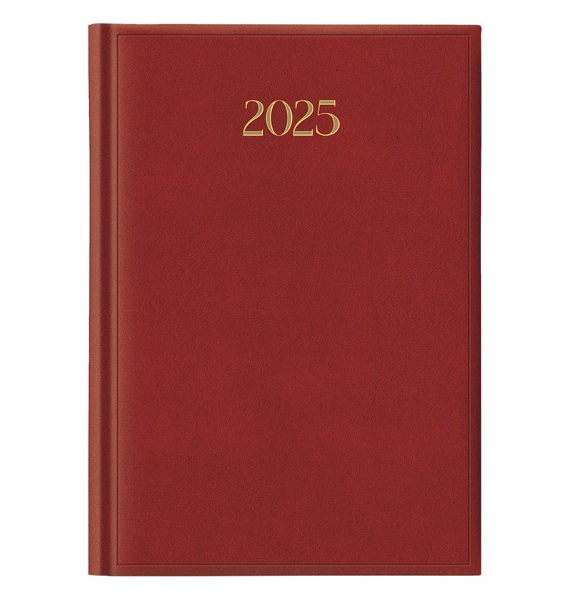 AGENDA SETT MADRID 17X24 Rosso