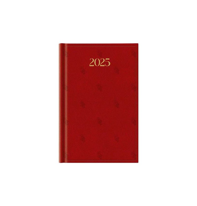 AGENDA SETT MADRID 8X14 Rosso