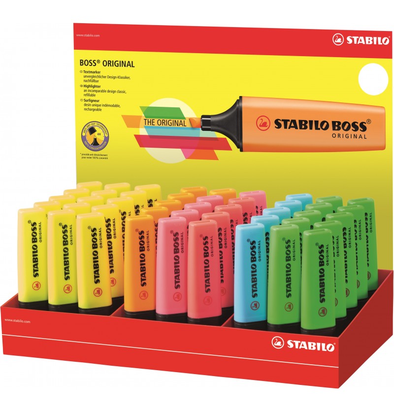 evidenziatore-stabilo-boss-original-45pz-ass.ti