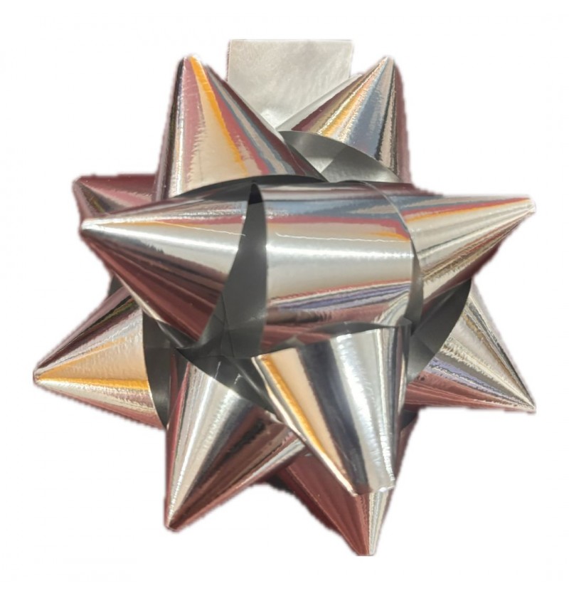 COCCARDA LUX METAL mm 19-80  Argento